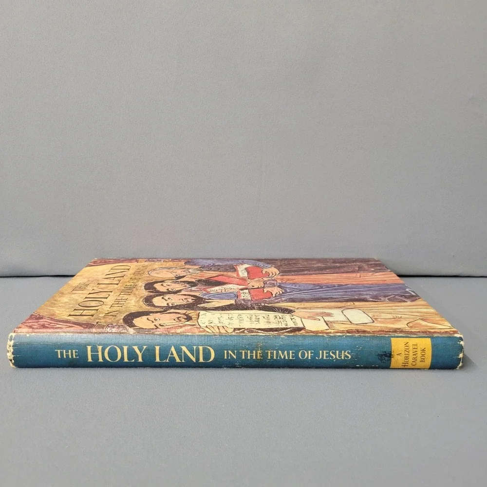 Vintage The Holy Land In The Time Of Jesus Norman Kotker 1967 Hardcover History